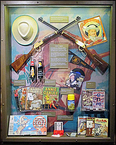 Garst Museum Annie Oakley has been a cash cow for a variety of companies that appropriated her image to see their junk
