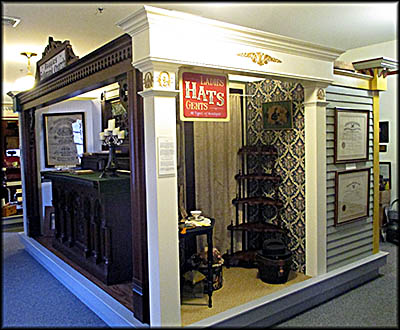 Ashland County Historical Society Hat Store