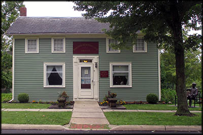 Birthplace of Thomas Edison Museum Office where you pay to go through the museum.