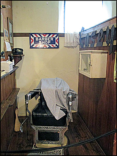Victorian House Museum Barber Shop