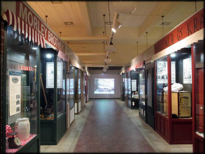 Castle Museum of Saginaw County History Exhibit about some of Saginaw's businesses.