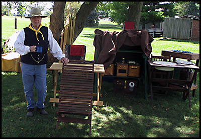 Lyme Village Civil War Reenactor