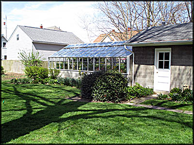 Cooke-Dorn House Garage and Greenhouse