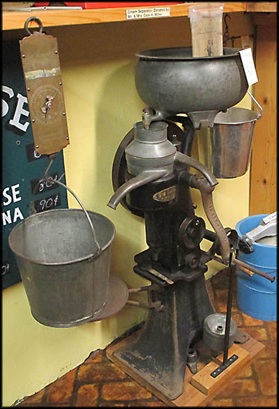 Alpine Hills Historical Museum Cream Separator