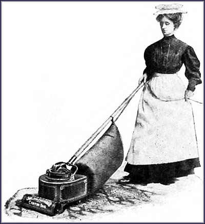Electric Suction Sweeper. Iron Age. August 6, 1908.