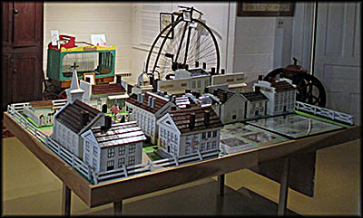 Firelands Historical Society This beautiful model can be seen in Wickham House