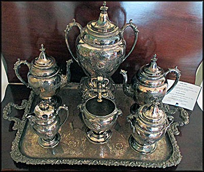 Follett House Museum Silver Service