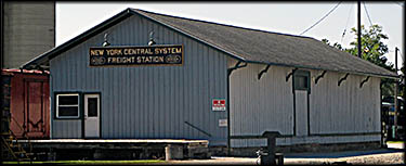 Mad River & NKP Railroad Museum This freight station is now an office