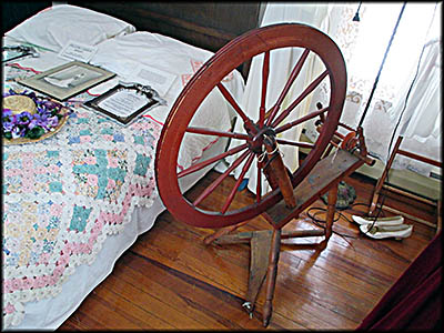 Garfield Heights Historical Museum Spinning Wheel