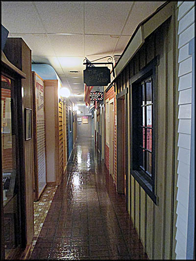 Garst Museum Storefronts in the Village Wing