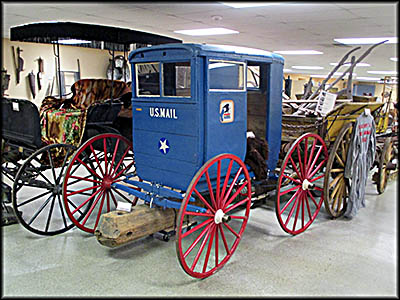 Garst Museum Carriages and Wagons