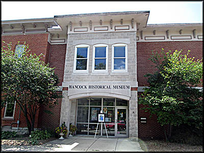 Hancock Historical Museum Entrance