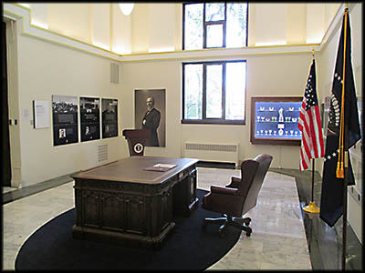 Inside Rutherford B. Hayes Presidential Library and Museums