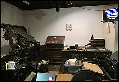 Inside Alpine Hills Historical Museum