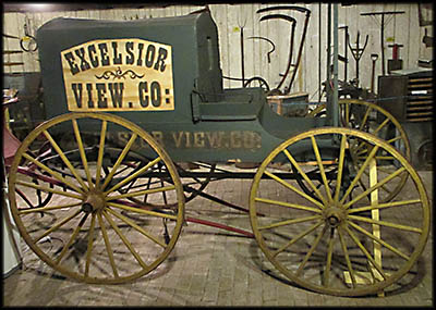 Inside Alpine Hills Historical Museum