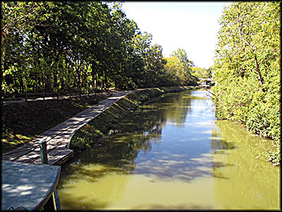 Issac Ludwig Mill View of the Canal