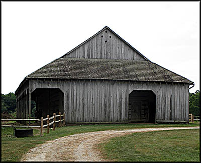 Johnston Farm and Indian Agency Johnston Barn