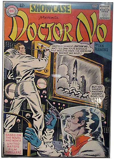 International Spy Museum Comic adaptation of the James Bond novel Doctor No by Ian Fleming