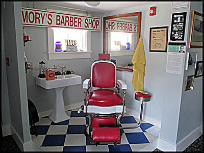 Kent Historical Society Museum Emory's Barber Shop