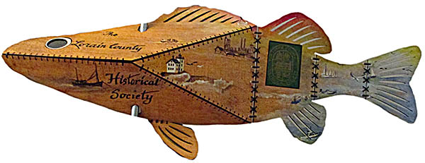 Lorain County History Center & The Hickories This fish was once used a promotional piece to entice people to visit the Lorain County Historical Center
