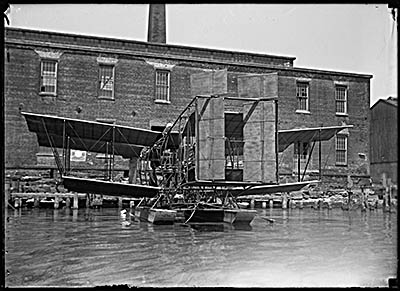 Samuel Pierpont's experimental plane in its original form never flew.