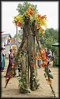 Michigan Renaissance Festival This fellow (or maybe it’s a woman?) quite surprised me