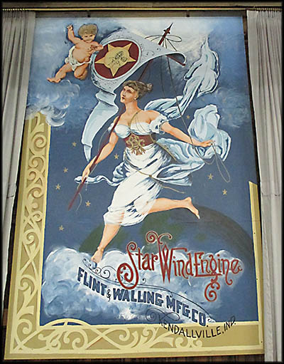 Mid-American Windmill Museum StarWind Engine Poster