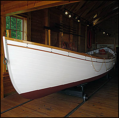 Marblehead Lighthouse Restored 1931 Coast Guard SB (Type S) Boat