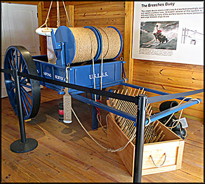 Marblehead Lighthouse Land-Based Breeches Buoy