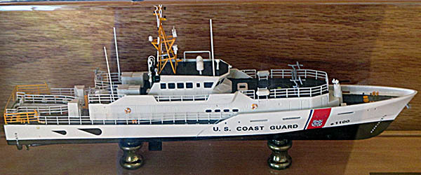 Marblehead Lighthouse This is a model of the Winslow Griesser, a U.S. Coast Guard cutter named after Winslow Griesser. He worked for the U.S. Lifesaving Service for thirty-nine years, served as mayor of Marblehead, and earned the Gold Life Saving medal from Congress for a daring rescue out of Buffalo, New York, in November 1921.