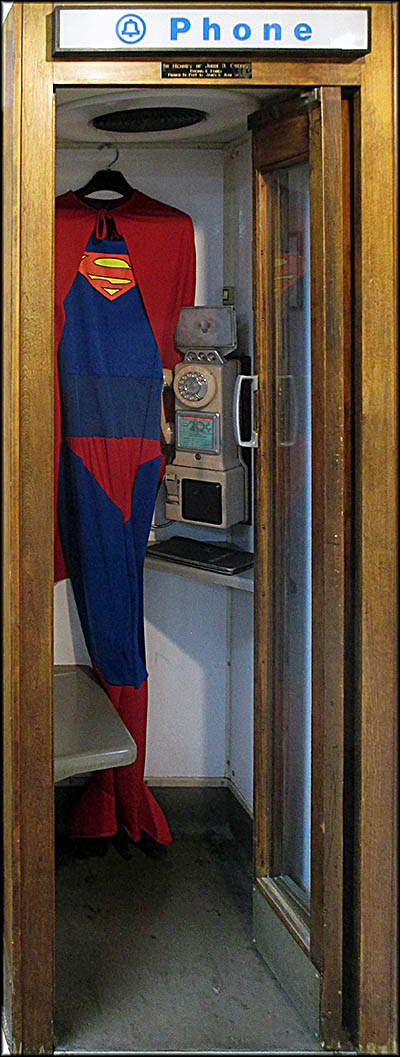 Montrose Historical & Telephone Pioneer Museum Superman’s Telephone Booth
