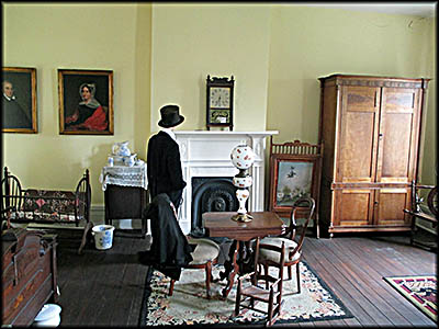 Inside McCook House Civil War Museum