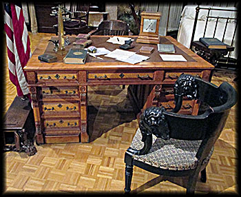 William McKinley Presidential Library & Museum McKinley's Desk