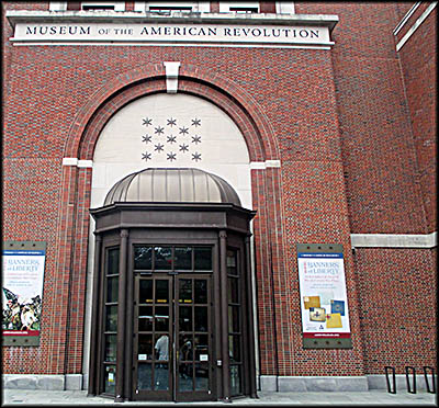 Entrance to the Museum of the American Revolution