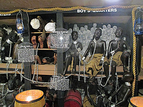 National Great Blacks in Wax Museum Inside a Slave Ship