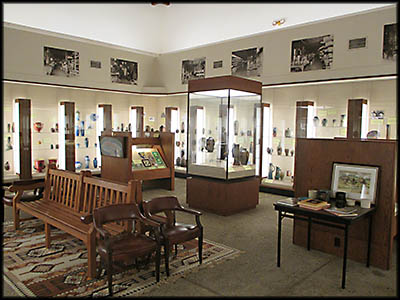 National Road & Zane Grey Museum Pottery Room