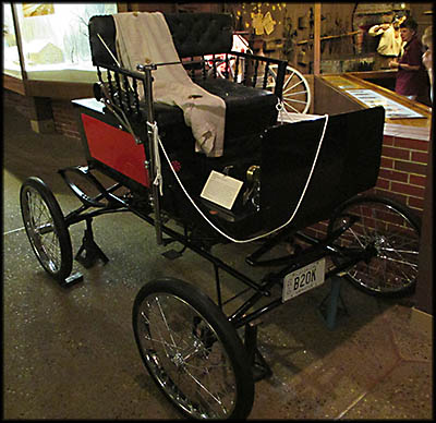 National Road & Zane Grey Museum Stanley Steamer automobile