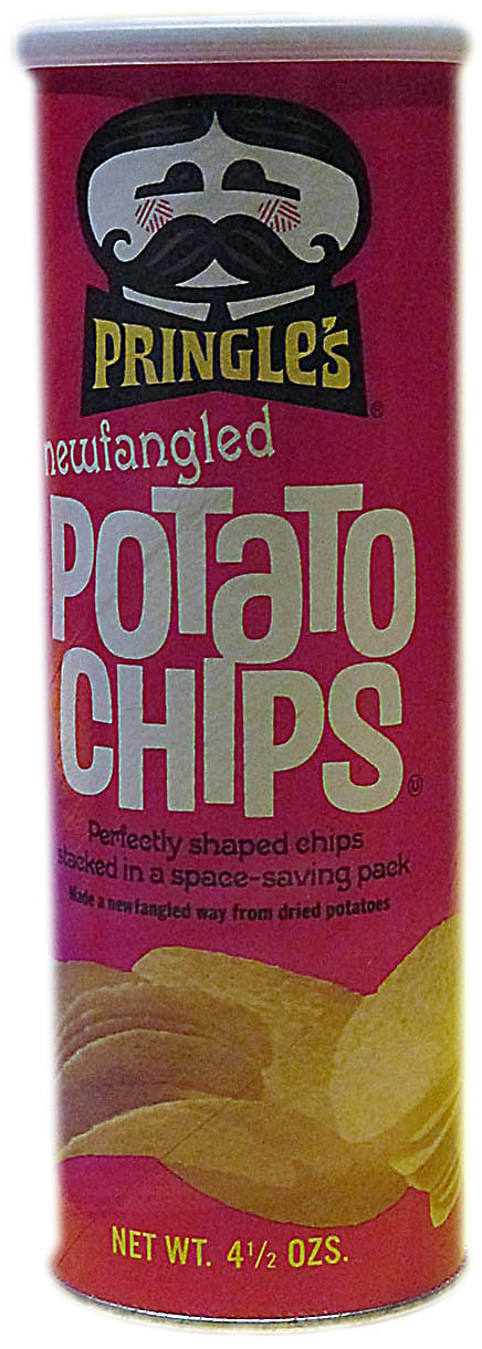 The Smithsonian It is significant because it says, "Potato Chips," not "Potato Crisps" as you see today. This is because of a lawsuit by traditional potato chip companies who cried foul that these perfectly-shaped munchies weren't real potato chips.