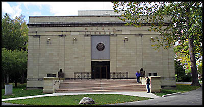 Rutherford B. Hayes Museum Entrance