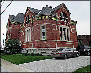 Rotary Jail Museum Rotary Jail Exterior. The section here is where the sheriff lived.