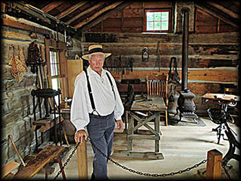 Sauder Village Cabinet Maker Shop (and Cabinet Maker)