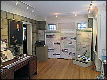Inside the Shaker Historical Museum