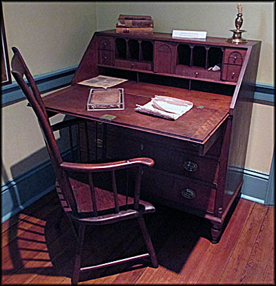 Sherman House Museum Charles Sherman's Desk