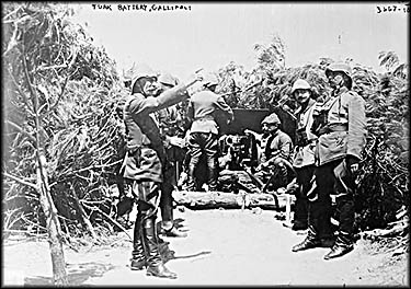 Turk Battery, Gallipoli