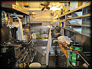 USS Cod Main Galley