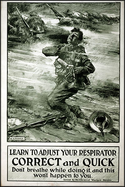 Chemical Warfare Service Poster from World War I