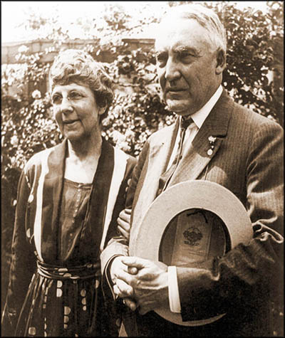 Florence and Warren Harding