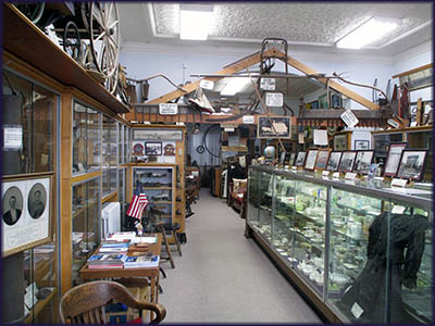 Inside Woodville Historical Museum