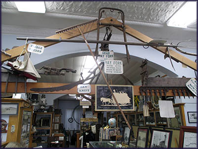 Inside Woodville Historical Museum