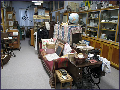 Inside Woodville Historical Museum